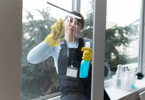 Nettoyage de vitres intérieures et extérieures à Saint-Pierre-de-Nogaret